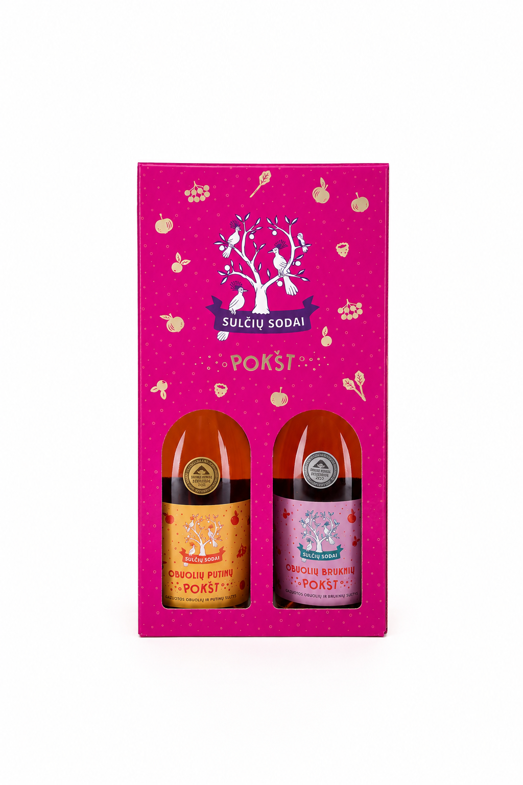 JUS DE FRUITS PÉTILLANT "POMME PÉTILLANTE", 750ml.