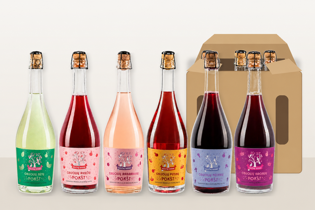 POKŠT Coffret dégustation · 6 × 0,75 L