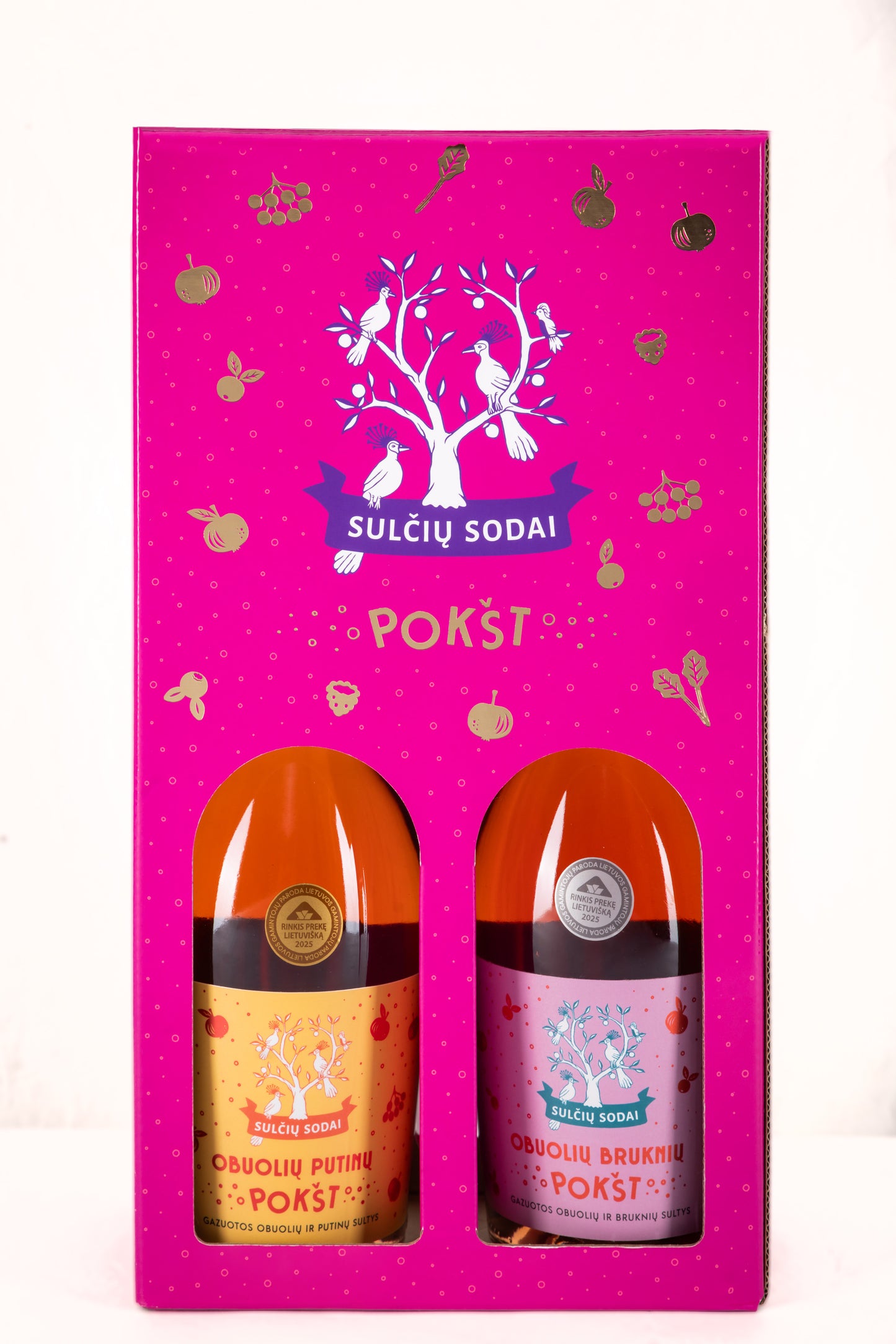 JUS DE FRUITS PÉTILLANT "POMME PÉTILLANTE", 750ml.